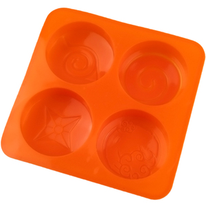 4-Hole Cartoon Fire Shape <b>Silicone</b> Resin Mold for Soap Candle Cake Baking-Eco-Friendly Non-Stick DIY Reusable <b>Tool</b> YIWU BAKING - Product Image 6