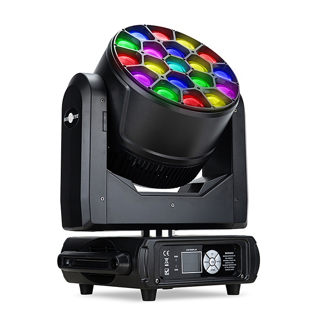 19x40W Bee Eye Moving Head Light Wash Zoom Stage Lighting for DJ Disco Club Event Show