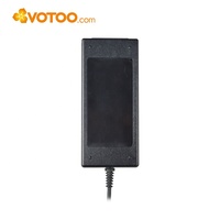 Adaptateur secteur AC/DC de bureau 60W 12V 5A, alimentation pour ordinateur portable, CE EMC CB FCC RoHS pour ordinateur portable, moniteur, CCTV, IoT industriel, bande LED