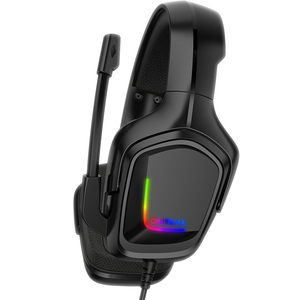 หูฟังเกมมิ่งแบบมีสาย <span class=keywords><strong>ONIKUMA</strong></span> K20 สำหรับการบิน พร้อมชิปเซ็ต Qualcomm ช่องต่อ 3.5 มม. กันน้ำระดับ IPX-4 ไฟ RGB - Product Image 3