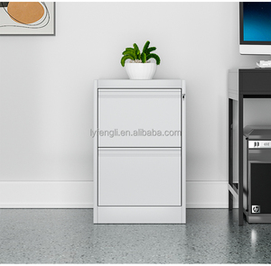 Armoire de classement moderne en acier ignifuge à 2 tiroirs réglables pour bureau, école, hôtel, cuisine, sous-sol, atelier, salle de sport, rangement - Product Image 5