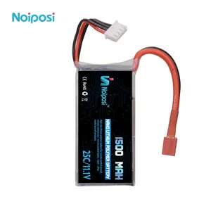 맞춤형 11.1v 1500mah 3s lipo 배터리 t 플러그 xt60 플러그 airsoft 총 사용