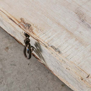 Hand Crafted Vintage Wooden <b>Storage</b> Box Handmade Staple Northern Indian Homes Versatile Blanket <b>Chest</b> or Creative Vintage Farm - Product Image 3