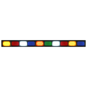 ไฟสโตรบ LED SMD หลายสี ความสว่างสูง สำหรับติดหลังคารถยนต์ พลาสติก 12-24V IP65 กันน้ำ ใช้เป็นไฟท้ายรถบรรทุก ไฟเตือน - Product Image 1