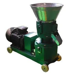 500kg/H cheap price pig sheep feed pellet mill machine , flat die small animal feed granulator plant for home use