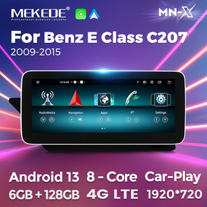 MEKEDE Radio mobil navigasi Gps layar <span class=keywords><strong>Android</strong></span> besar, pemutar otomatis WiFi 4G LTE 8core 12 + 512G Untuk Benz e-class C207 - Product Image 4
