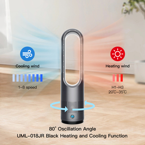 2025 New Smart <b>Fan</b> and Heater Dual Purpose Office Home Indoor Portable Bladeless With <b>Remote</b> <b>Controller</b> Bladeless <b>Fan</b> Heater - Product Image 6