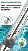 Pompe à eau solaire submersible 5-500m avec moteur DC en acier inoxydable à haut débit pour l'irrigation agricole et les pâturages