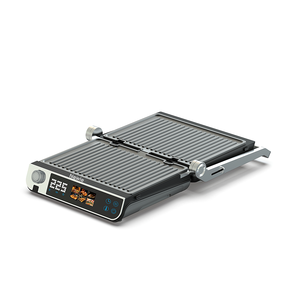Grille-pain numérique détachable Newle <span class=keywords><strong>en</strong></span> acier inoxydable à 6 tranches avec contrôle de la température et ouverture à <span class=keywords><strong>180</strong></span> <span class=keywords><strong>degrés</strong></span> - Product Image 3