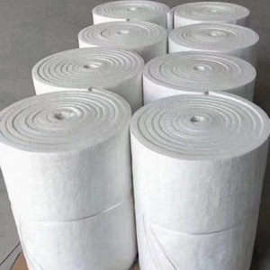 Couverture en feutre aiguilleté en silicate d'alumine de qualité HAZ, isolant pour fours industriels, couverture en fibre céramique pour centrales électriques - Product Image 1