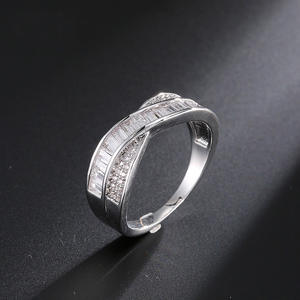 Anillo de Moda para Hombre RAKOL RP149 con Letra X, Chapado en Oro, con Cristales de Circonita, para Mujer - Product Image 1