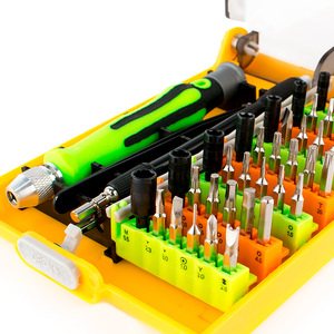 Weeks 46 In 1 Screwdriver Set With Interchangeable Bits For Watch And Telecom Repair Chromium Vanadium Steel - Product Image 3