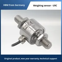Sensor de Fuerza con Celda de Carga HBM, Precisión del 0.02%, Alimentación de 220V, -20~60°C, Pesaje Industrial, U9C/1/2/5/10/20/50KN, Salida Analógica