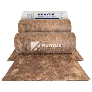 Matériaux d'isolation thermique industriels en gros à bas prix R7 R9 R11 R13 R15 R19 R21 R25 R30 <span class=keywords><strong>Laine</strong></span> <span class=keywords><strong>de</strong></span> <span class=keywords><strong>verre</strong></span> écologique marron - Product Image 2