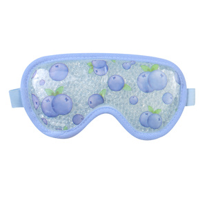 Mascarilla Ocular Fría/Caliente Personalizable al por Mayor OEM con Cuentas de Gel de PVC para Masaje, Alivio de la Fatiga Ocular y el Estrés, Salud - Product Image 2