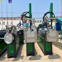 Granulateur de film agricole recyclé LDPE HDPE PA avec conception anti-colmatage et moteur, production de 10 tonnes/jour