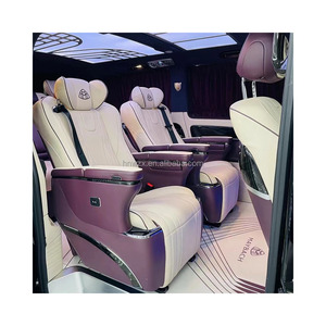 Sièges de fourgon VIP bon marché au prix <span class=keywords><strong>d</strong></span>'usine pour véhicule utilitaire W447 V250 Vito Hiace, sièges de camping-car luxueux, design de canapé-lit de luxe en cuir Nappa - Product Image 1