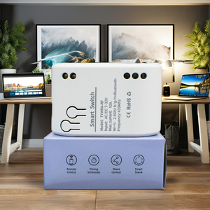Tuya 1CH Wi-Fi Smart <span class=keywords><strong>Switch</strong></span> Garage Gate <span class=keywords><strong>Control</strong></span> remoto AC 7-32V Interruptor de cortina inalámbrico Compatible con el sistema operativo Android - Product Image 3