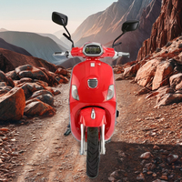 Scooter eléctrico remoto clásico EEC de 3000W directo de fábrica para adultos ciclomotor y motocicleta con batería de aleación de aluminio extraíble rápida