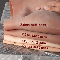 Culotte gainante en silicone pour amincir le ventre et rehausser les fesses, effet naturel, élastique, pour hanches et fessiers volumineux, grande taille
