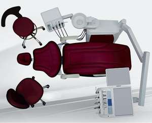 <strong>Best</strong> Selling 2020 Europe Style <strong>Dental</strong> Equipment Integral <strong>Unit</strong> Electric Oral <strong>Dental</strong> <strong>Chair</strong> - Product Image 2