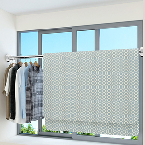 <span class=keywords><strong>Tringle</strong></span> à rideau rétractable en acier inoxydable de style européen pour la décoration de la maison moderne - Product Image 5