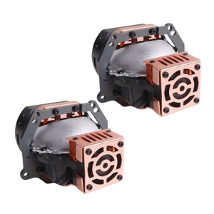 ไฟหน้าโปรเจคเตอร์ Bi-LED รุ่น LK12MAX 76w ขนาด 3.0 นิ้ว ทรงสี่เหลี่ยม สำหรับรถยนต์ อุณหภูมิสี 6000k แรงดันไฟสูง 16v  ลดราคาพิเศษ - Product Image 2