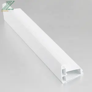 Tốt Nhất Hạt Gỗ Cách Nhiệt 60 Mm Chiều Rộng Màu Trắng UPVC Cửa Sổ Hồ Sơ