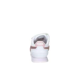 Sneakers Puma per Bambina Bianche e Rosa con Chiusura in Velcro, Taglia per Bambini Piccoli - Product Image 4
