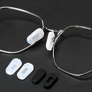 Anteojos antideslizantes Soportes <span class=keywords><strong>nasales</strong></span> <span class=keywords><strong>Gafas</strong></span> invisibles de silicona Cojín de aire <span class=keywords><strong>Almohadillas</strong></span> <span class=keywords><strong>para</strong></span> la nariz Soporte <span class=keywords><strong>para</strong></span> la nariz autoadhesivo transparente - Product Image 1