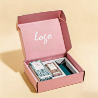 Caja de Embalaje de Cartón Corrugado Negro de Lujo con Logotipo Personalizado, Caja de Venta al por Menor Kraft con Laminación Mate Biodegradable, Resistente y Reciclable