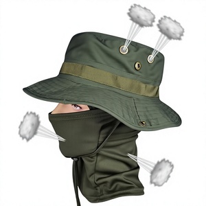 Sombrero Táctico Personalizado de Ala Ancha, Ripstop, Camuflaje, con Ventilación Lateral, para Caza, Pesca, Camping, Senderismo, Viajes, Protección Solar, Aire Libre - Product Image 1