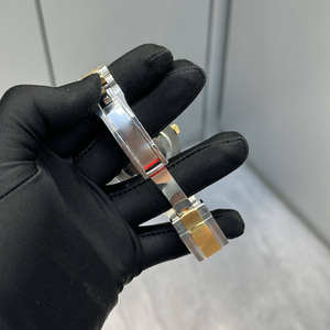 Reloj de Alta Gama 2025 con Bisel Acordonado de Acero Inoxidable Bicolor, Movimiento Automático, Resistencia al Agua de 100 Bares, Versátil - Product Image 3