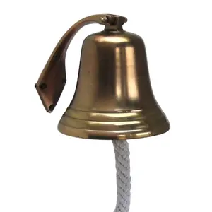 Hot Sale High Quality Best Price Brass Ship Bells suppliers of Brass nautical bells customized at low price