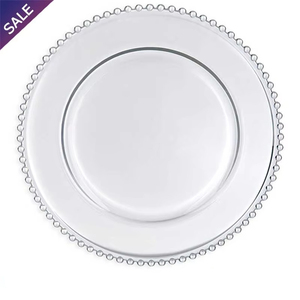 Plato Desechable Plateado para Eventos, Banquetes y Bodas en Hoteles - Product Image 4