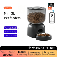 Distributeur automatique de nourriture pour animaux de compagnie, personnalisable, plusieurs repas, longue durée de vie de la batterie, double alimentation pour petits chats et chiens