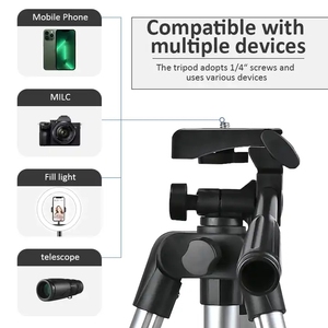 Giá Rẻ T13 130Cm Đàn Hồi Di Chuyển Phim Di Chuyển Máy Ảnh Tripod Đứng Cho Sinh Thái Máy Ảnh - Product Image 4