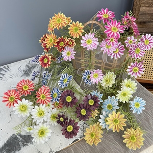Jinxi - Margaritas Artificiales 3D Realistas para Decoración de Bodas, Accesorios para el Hogar, Fotografía al Aire Libre - Product Image 1