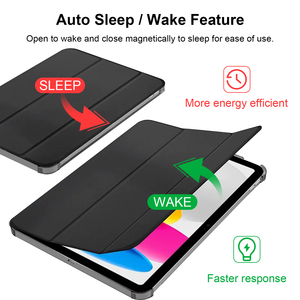 Funda de Cuero PU Tri-Plegable Magnética Delgada para <span class=keywords><strong>Realme</strong></span> Pad 10.4 Pulgadas <span class=keywords><strong>2021</strong></span>, Venta al Por Mayor de Fábrica - Product Image 5