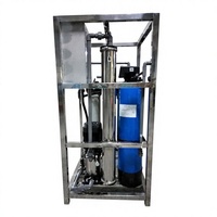Machine RO 500L/H avec préfiltration au charbon pour l'embouteillage d'eau pure en sachet et en bouteille