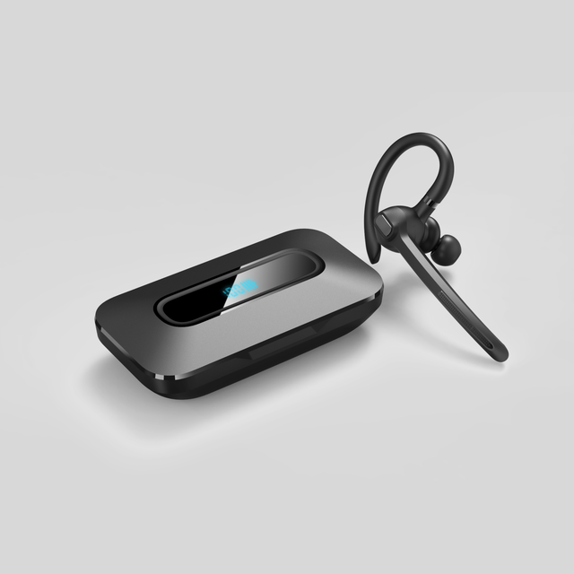 2024 High Quality Single Wireless Earbud with Business Hook Telephone Headset