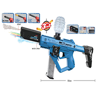 KK Nouveau pistolet à eau coloré 3-en-1, lanceur de bombes de gel pour garçons, jouet électronique, jeux de tir en équipe en plein air