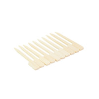 Brochettes en fer de 7 cm avec logo personnalisé imprimé