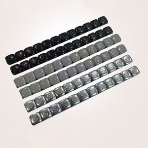 <span class=keywords><strong>Poids</strong></span> d'équilibrage carrés adhésifs en acier noir, argent, gris pour usine 5G et <span class=keywords><strong>poids</strong></span> d'équilibrage de roues de <span class=keywords><strong>moto</strong></span> - Product Image 2
