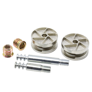 Accessoires de fixation pour meubles 3 en 1 : écrou à tête hexagonale et accessoires de verrouillage à came, excentrique - Product Image 4