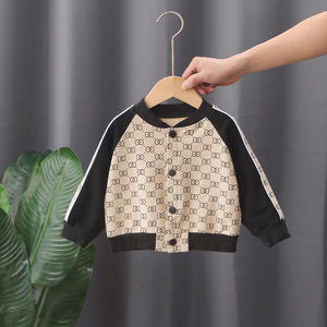 Setelan baju anak laki-laki, setelan baju anak katun olahraga Musim Semi dan Gugur, baju + celana 2 potong, kaus lengan panjang + celana, anak laki-laki 0-5 tahun - Product Image 3