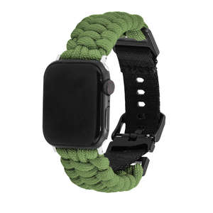 Correa de repuesto ajustable para deportes al aire libre Paracord para Apple Watch Band 38 40 41 42 44 45 49 Mm para <span class=keywords><strong>Iwatch</strong></span> Ultra 9 8 7 6 5 - Product Image 3