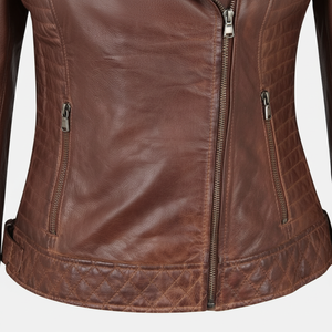 Veste en toile et cuir vintage chic pour homme et femme avec capuche en fausse fourrure, coupe-vent et respirante, doublure en coton - Product Image 1