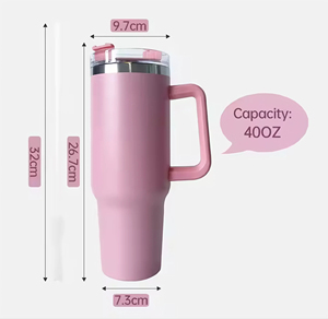 Gobelet DAJI <span class=keywords><strong>HYDRO</strong></span> 40oz en acier inoxydable Design moderne isolé tasse de voyage poignée sublimation double paroi flacon sous vide bouteille - Product Image 5