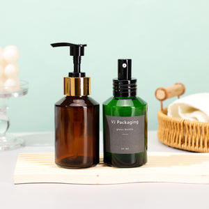 Botella de Spray de Vidrio Esmerilado con Hombro Inclinado para Cuidado de la Piel, Aceite Esencial, Spray Corporal, <span class=keywords><strong>Gel</strong></span>, Loción, Botella con Bomba - Product Image 5